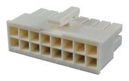 CONNECTOR HOUSING, RCPT, 16POS