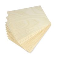 Birch plywood - 3mm - A5 format - 10pcs