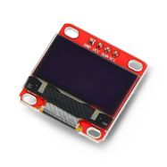 OLED display, blue graphic, 0.96 '' 128x64px I2C - red