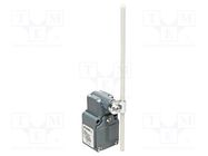 Limit switch; adjustable fiber glass rod, R 19- 189mm; NO + NC PIZZATO ELETTRICA