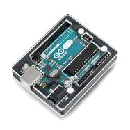 Case for Arduino Uno - black-transparent slim