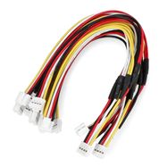 Grove - a set of 5 female-female 4-pin - 2mm/20cm I2C splitters