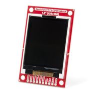 Graphic color display TFT LCD 1,8'' 128x160px + microSD reader - SPI - SparkFun LCD-15143