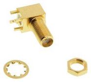 RF COAXIAL, SMA, RIGHT ANGLE JACK, 50OHM