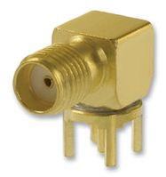 RF COAXIAL, SMA, RIGHT ANGLE JACK, 50OHM