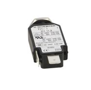 Circuit breaker; Urated: 240VAC; 48VDC; 11A; SPST; Poles: 1; screw