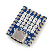 RP2040-Matrix - RP2040 microcontroller board with 5x5 LED matrix - Waveshare 24594