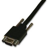 CABLE, MICRO-D, SOCKET, 1M, 9WAY