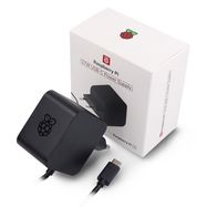 Raspberry Pi 27W USB-C Power Supply - official 5,1V / 5A PSU for Raspberry Pi 5 - black