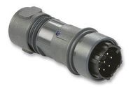 CIRCULAR CONNECTOR, RCPT, 8POS, CRIMP