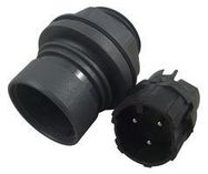 CIRCULAR CONNECTOR, RCPT, 3POS, SCREW