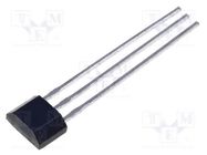 Sensor: Hall; bipolar; TO92; -55÷55Gs; Usup: 3÷24VDC HONEYWELL