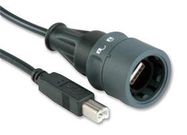 USB CABLE, 2.0, TYPE A PLUG-PLUG, 5M