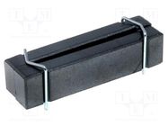 Ferrite: two-piece; 28AWG; 40Ω; A: 45mm; B: 12.7mm; C: 34.4mm; D: 10mm FERROCORE