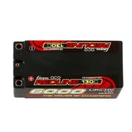 Gens Ace Redline 6000mAh 7.6V 130C 2S2P HardCase HV Shorty Battery, Gens ace