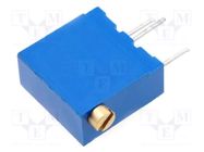 Potentiometer: mounting; multiturn; 500Ω; 500mW; THT; ±10%; linear VISHAY