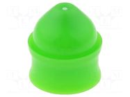 Piston; 3ml; green; universal; silicone free; polypropylene FISNAR