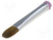 Needle: brush tip; Size: 16; conical; with soft brush 