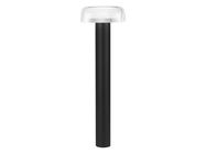 Solar Garden Light 3000K 170lm 2Ah USB-C Round IP54 Black PRIME