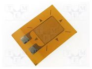 Sensor: film strain gauge; Features: strain gauge constant 2,15 TENMEX