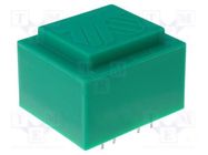 Transformer: encapsulated; 2VA; 110VAC; 9V; PCB; IP00; A: 28mm BREVE TUFVASSONS