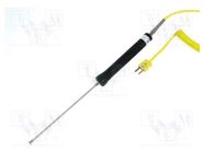 Probe: K-type temperature; -50÷700°C; Probe l: 150mm 