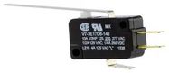 MICRO SW, STRAIGHT LEVER, SPDT, 10A 250V