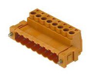 TERMINAL BLOCK, R/A HEADER, 8POS, 5.08MM