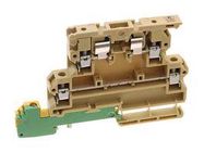 FUSED TERMINAL BLOCK, 4POS, 26-12AWG