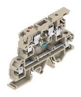 FUSED TERMINAL BLOCK, 4POS, 26-12AWG