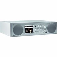 DABMAN i450 Hybrid Stereo Radio DAB+ / FM / Internet /Bluetooth White-Silver