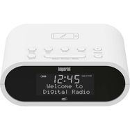 DABMAN d20 DAB+ and FM radio alarm clock White