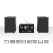 DABMAN i310 CD Hybrid micro Hi-fi System DAB+ / FM / Internet / Bluetooth Black