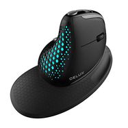 Wireless Ergonomic Mouse Delux M618XSD BT+2.4G RGB, Delux