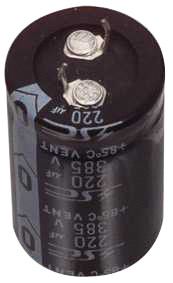 Electrolytic Capacitor 470uF 400V 105° 35x45mm