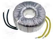 Transformer: toroidal; 450VA; 230VAC; 14V; 32.14A; Leads: cables BREVE TUFVASSONS