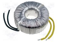 Transformer: toroidal; 450VA; 230VAC; 48V; 9.37A; Leads: cables BREVE TUFVASSONS