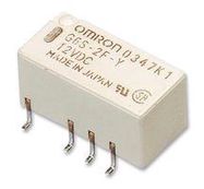 RELAY, SIGNAL, DPDT, 30VDC, 2A