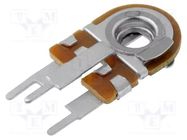 Potentiometer: mounting; single turn; 2.2kΩ; 100mW; ±20%; linear TELPOD