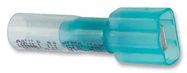 MALE DISCONNECT, 6.35MM, 16-14AWG, BLU