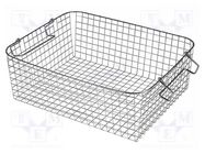 Basket; for ultrasonic cleaner 