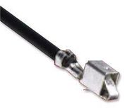 CABLE ASSY, CRIMP SKT-SKT, BLACK, 150MM