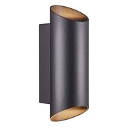 Nico Round 22 Wall light Black