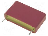 Capacitor: polypropylene; 10nF; 7x16.5x26.5mm; THT; ±10%; 22.5mm WIMA