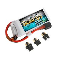 Battery Gens Ace Soaring 1000mAh 11.1V 30C 3S1P EC3/XT60/T-Plug, Gens ace