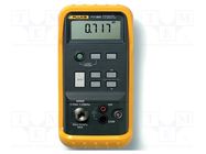 Meter: calibrator; pressure; Overpressure: 2x full range FLUKE