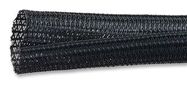 SLEEVING, BRAID, BLK, 3.18MM, 15.24M