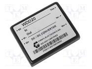 Converter: DC/DC; 20W; Uin: 35÷75VDC; Uout: 3.3VDC; Iout: 6A; WDD20U CHINFA ELECTRONICS