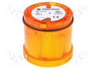 Module: light signaller; yellow; xenon arc lamp; 230VAC; IP65 WERMA