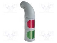 Signaller: signalling column; LED; red/green; 24VDC; IP65; 894 WERMA